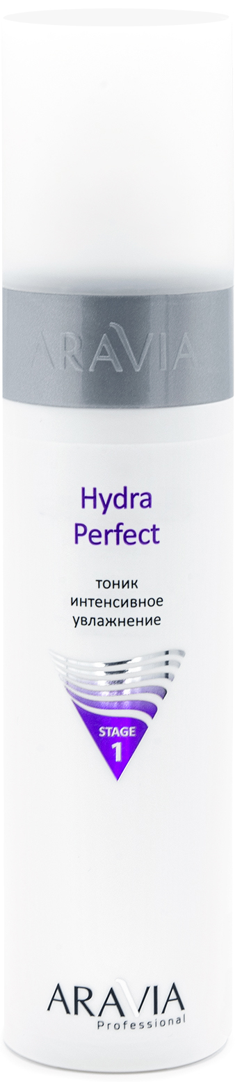 цена Aravia Professional Тоник интенсивное увлажнение Hydra Perfect, 250 мл (Aravia Professional, Уход за лицом)