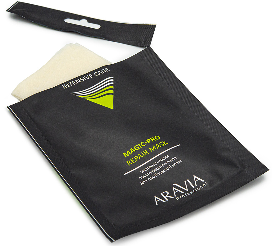 Аравия Профессионал Экспресс-маска восстанавливающая для проблемной кожи Magic – Pro Repair Mask, 1 шт (Aravia Professional, Уход за лицом) Аравия Профессионал Экспресс-маска восстанавливающая для проблемной кожи Magic – Pro Repair Mask, 1 шт (Aravia Professional, Уход за лицом) фото 2
