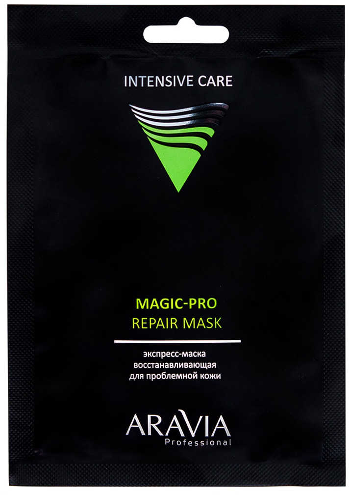 aravia professional экспресс маска детоксицирующая для всех типов кожи magic pro detox mask 1 шт Aravia Professional Экспресс-маска восстанавливающая для проблемной кожи Magic – Pro Repair Mask, 1 шт (Aravia Professional, Уход за лицом)