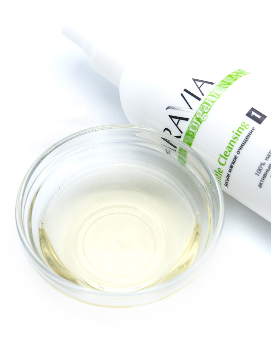 Аравия Профессионал Organic Лосьон мягкое очищение Gentle Cleansing, 300 мл (Aravia Professional, Уход за телом) фото 4
