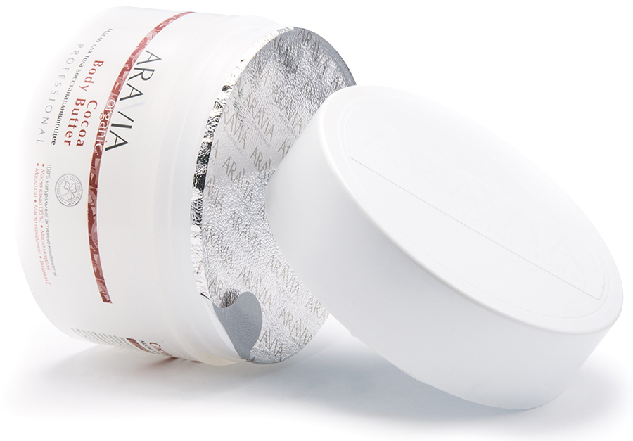 Аравия Профессионал Organic Масло для тела восстанавливающее Cocoa Body Butter, 150 мл (Aravia Professional, Уход за телом) фото 2