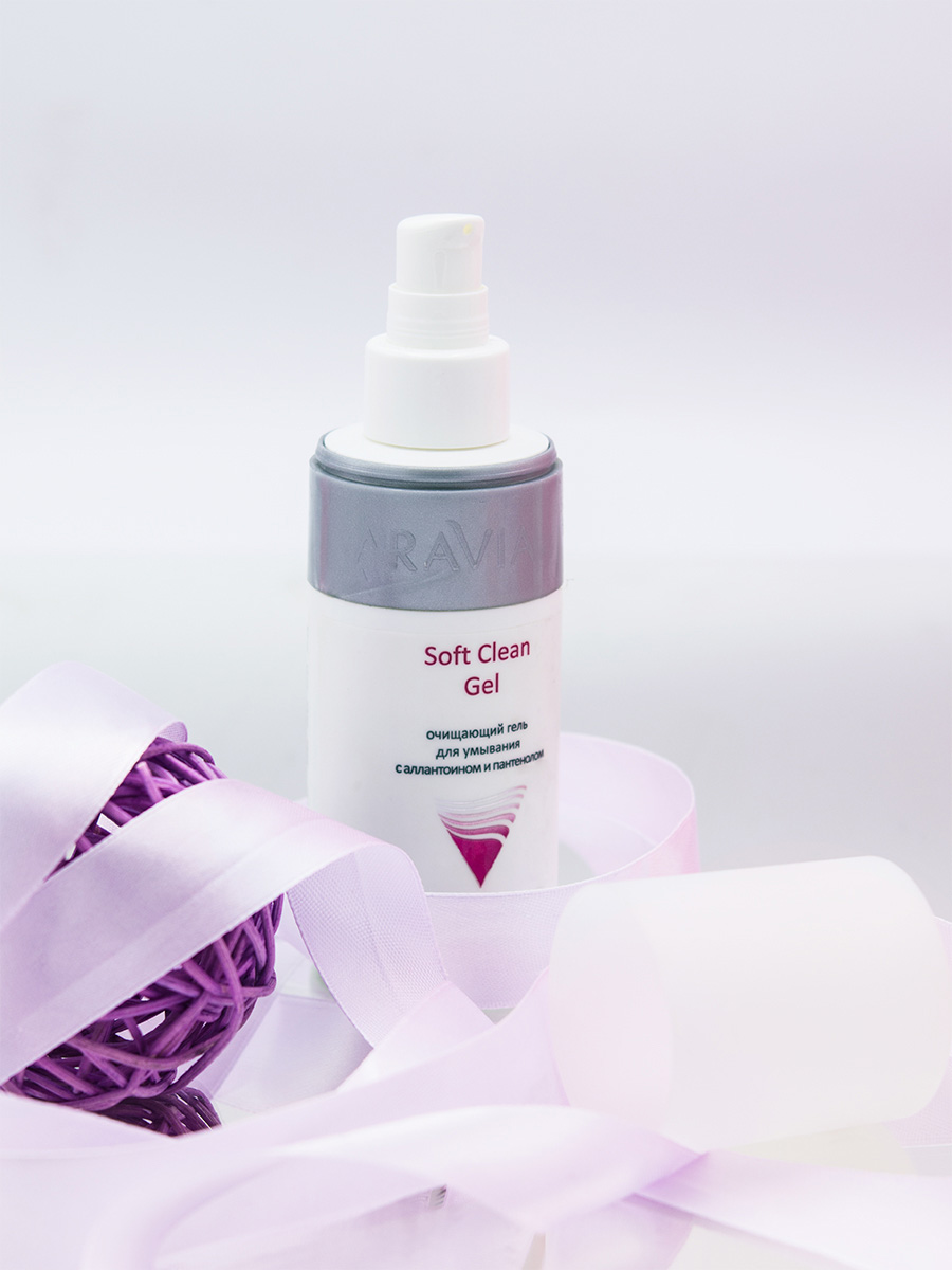 Аравия Профессионал Очищающий гель для умывания Soft Clean Gel, 150 мл (Aravia Professional, Уход за лицом) фото 5
