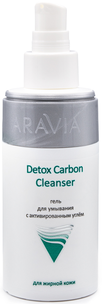 Аравия Профессионал Гель для умывания с активированным углём Detox Carbon Cleanser, 150 мл (Aravia Professional, Уход за лицом) фото 1