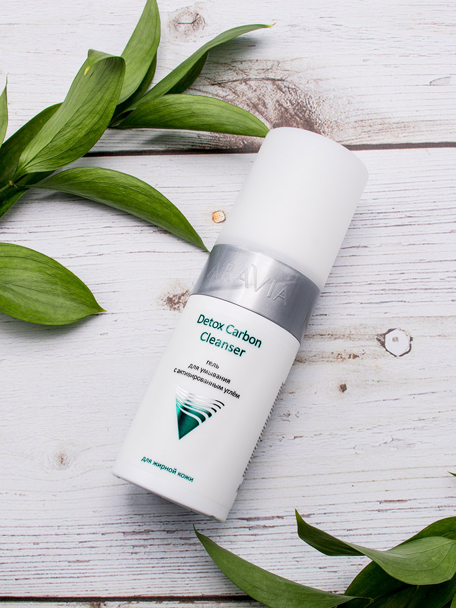 Аравия Профессионал Гель для умывания с активированным углём Detox Carbon Cleanser, 150 мл (Aravia Professional, Уход за лицом) фото 5