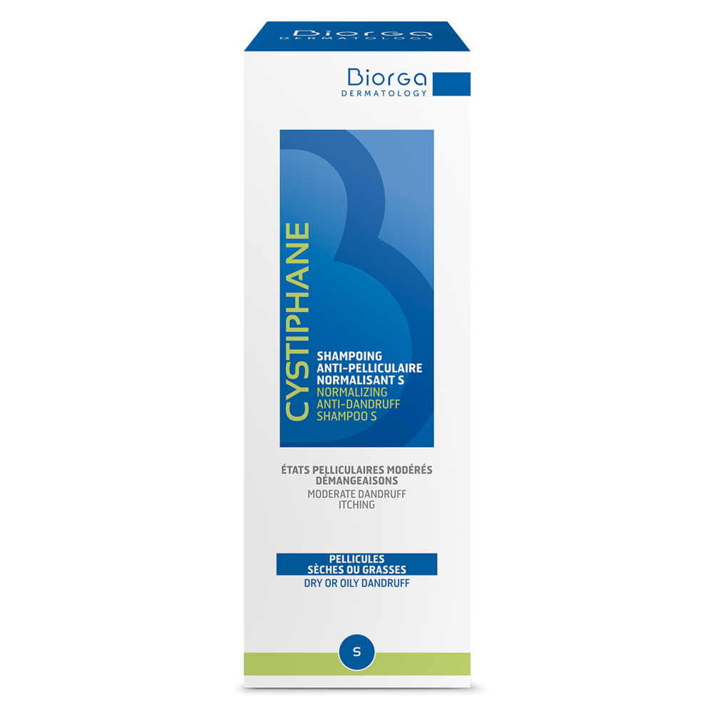 Биорга Цистифан S Нормализующий шампунь против перхоти  200 мл (Biorga, Cystiphane) фото 1