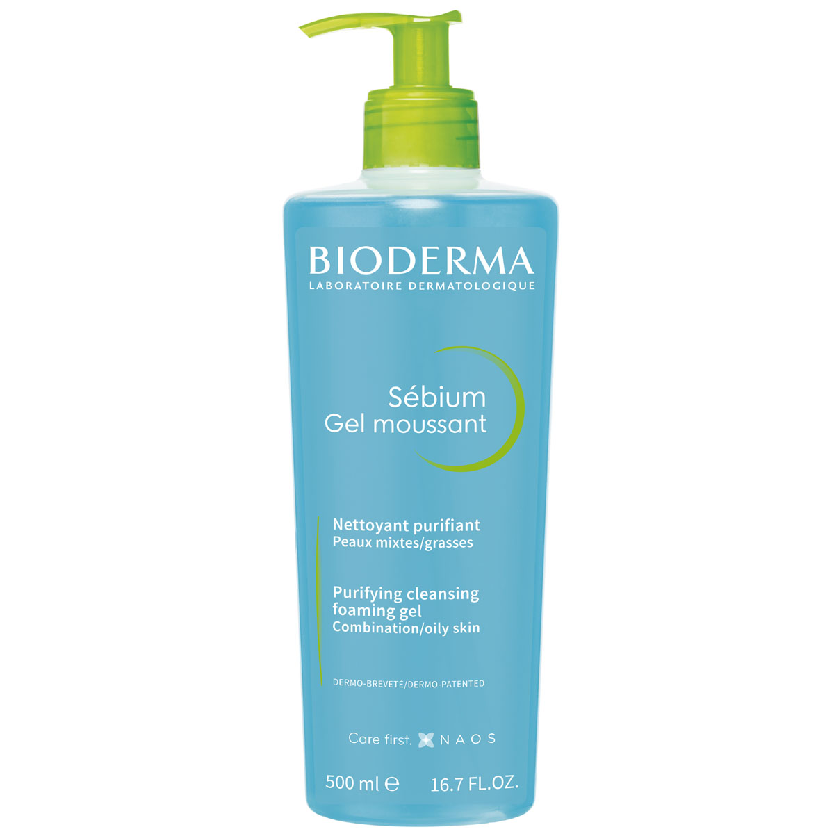 Биодерма Очищающий гель-мусс для жирной и проблемной кожи, 500 мл (Bioderma, Sebium) фото 0