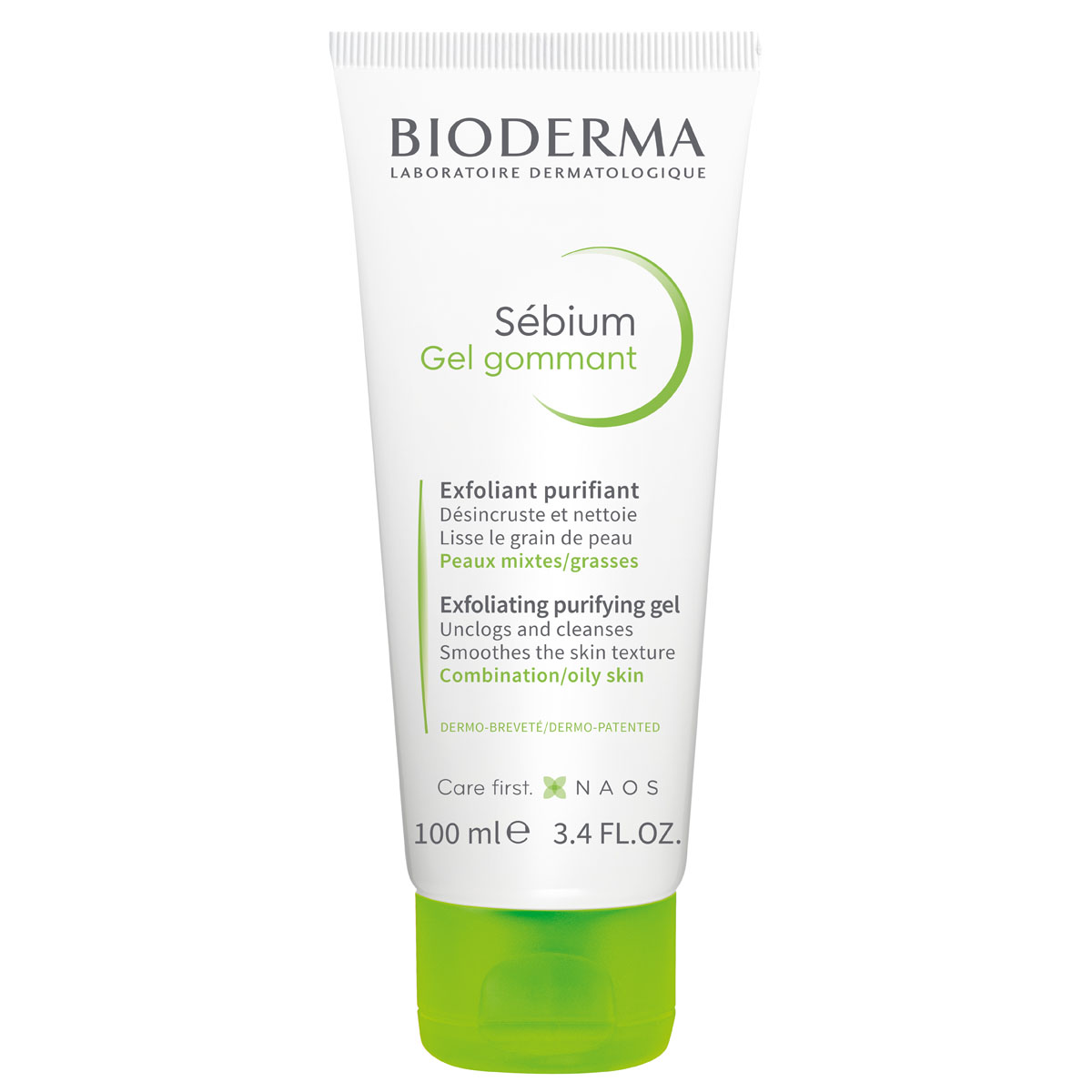 Биодерма Отшелушивающий гуммирующий гель с микрогранулами, 100 мл (Bioderma, Sebium) фото 0