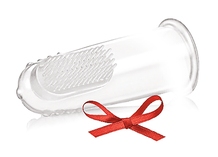 Сплат Набор Baby 0-3 Зубная паста яблоко-банан 40 мл + щеточка напальчник (Splat, Baby) фото 2