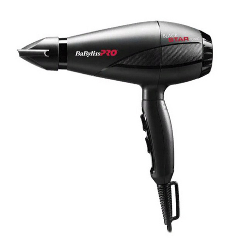 Бэбилисс Профессиональный фен Black Star Ionic, 2200W, 2 насадки (Babyliss, Фены) фото 0