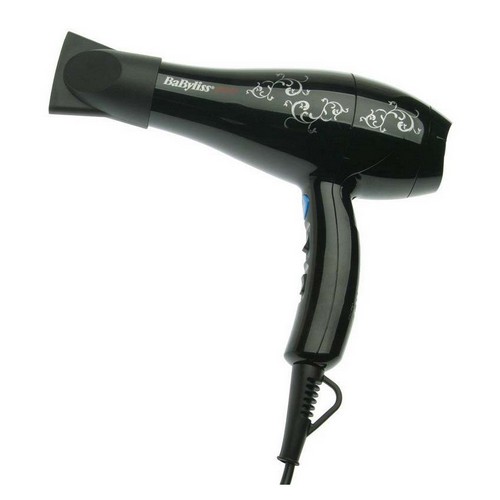 Бэбилисс Фен LIGHT, черный, 2000Вт, 1 насадка (Babyliss, Фены) фото 0