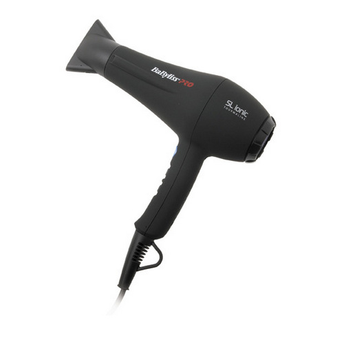 Babyliss Фен SL Ionic, Soft Touch, черный, 1800Вт, ионизация, 1 насадка (Babyliss, Фены)