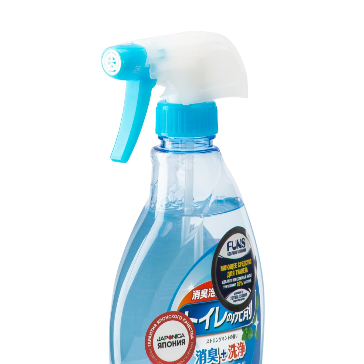 Фанс Спрей чистящий для туалета с ароматом мяты, 380 мл (Funs, Для уборки) фото 1