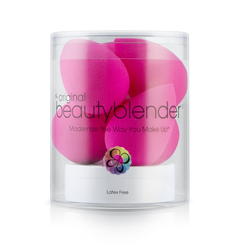 beautyblender мыло для кистей solid blendercleanser pro черный Beautyblender Набор розовых спонжей и мыло для очистки, 6 шт + 30 г (Beautyblender, Спонжи)