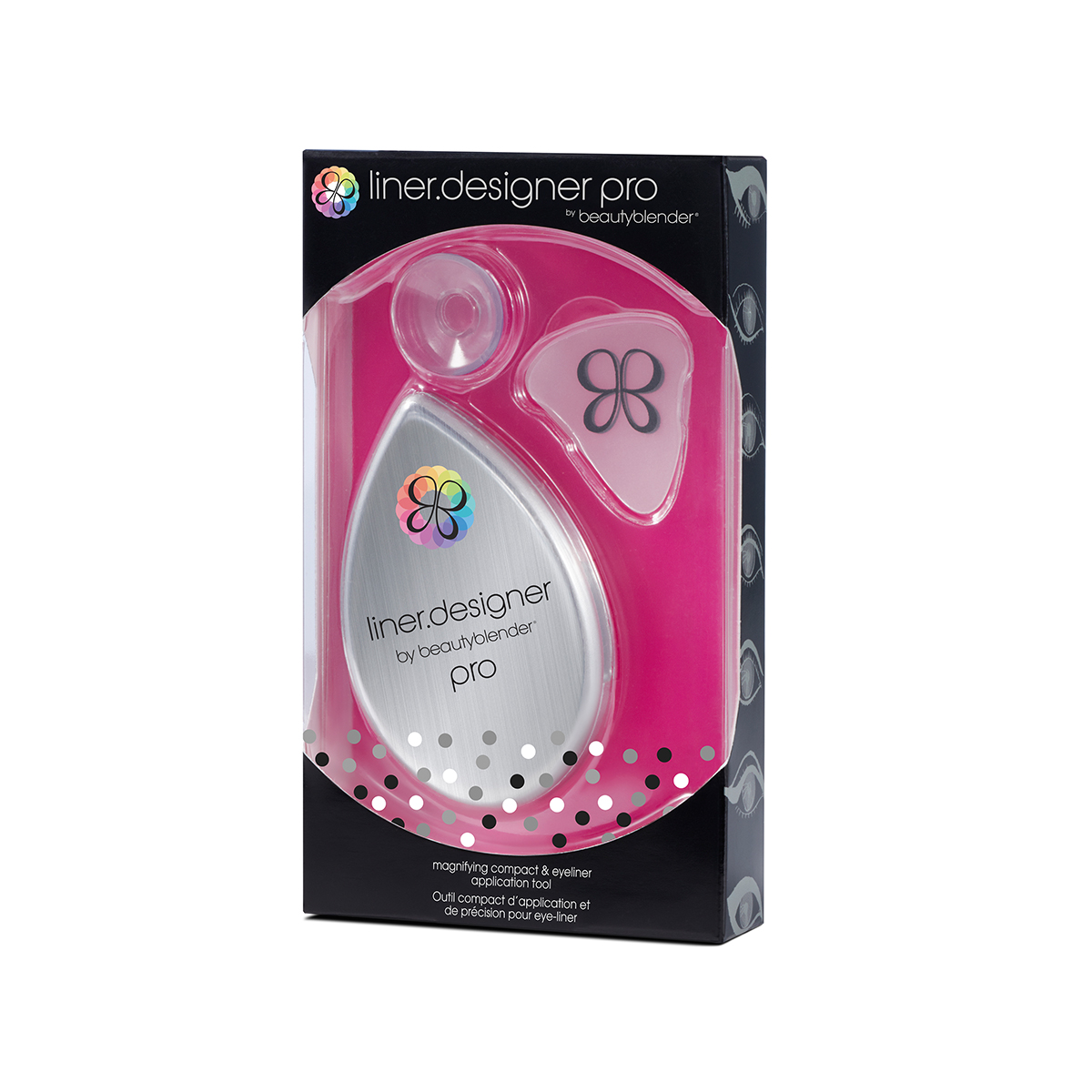 Бьюти-блендер Шаблон для стрелок liner.designer pro, черный (Beautyblender, Аксессуары) фото 1