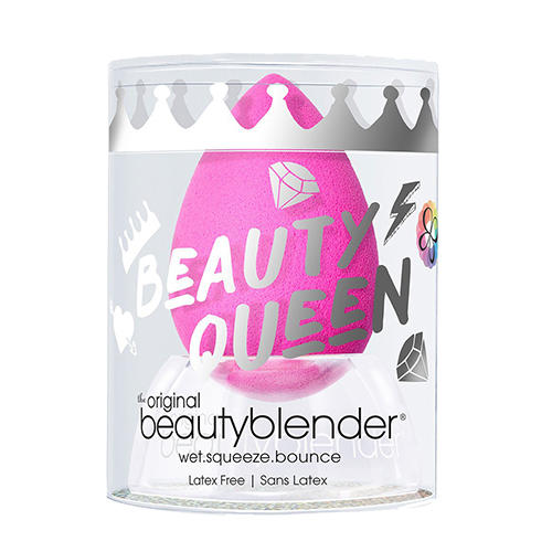 Спонж beautyblender original с подставкой crystal nest розовый (Beautyblender, Спонжи)