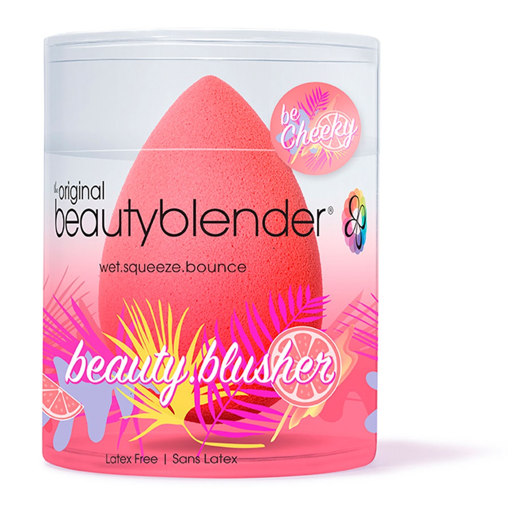 Бьюти-блендер Спонж beauty.blusher cheeky, грейпфрутовый (Beautyblender, Спонжи) фото 0