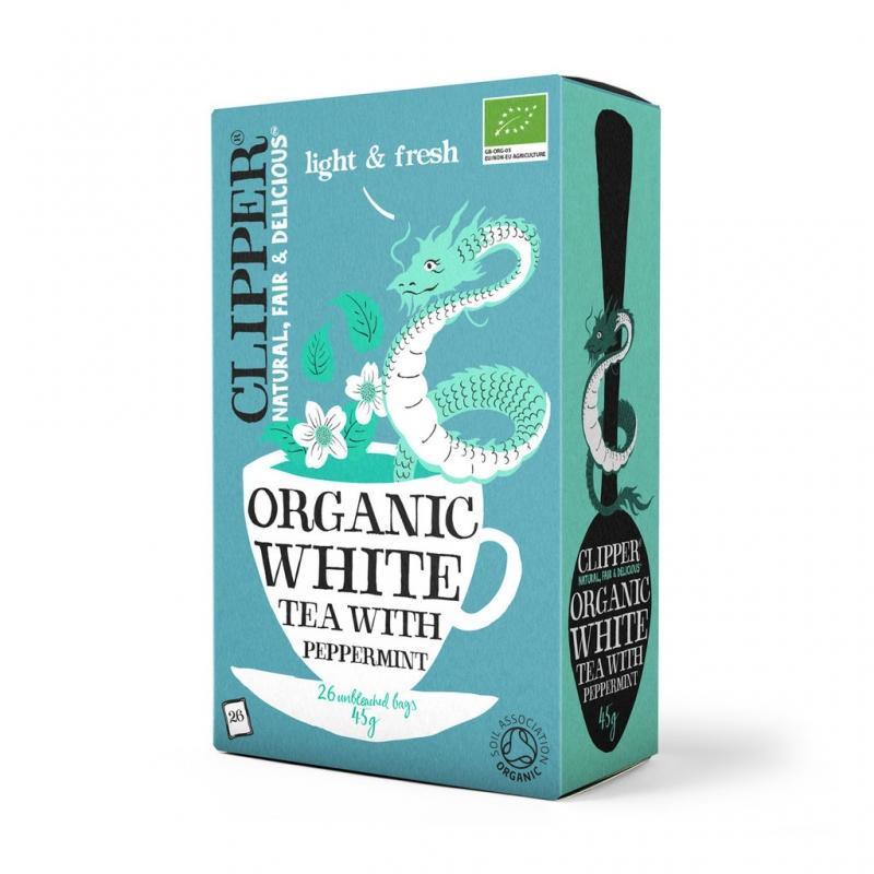 

Clipper Белый чай с Мятой Органик (Clipper, White Tea), White Tea