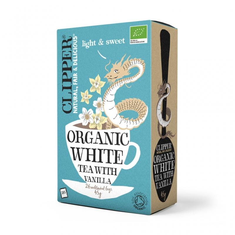 Клиппер Белый чай с Ванилью Органик (Clipper, White Tea) фото 0