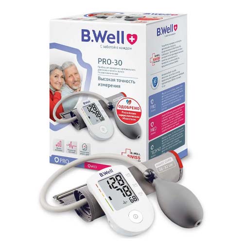 B.Well Тонометр PRO-30 полуавтомат (B.Well, PRO) pro