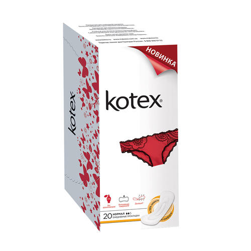 Нормал Прокладки ежедневные 20 (Kotex, Ежедневные)