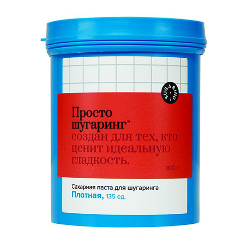 Глория Сахарная паста для депиляции плотная Просто Шугаринг 0,8 кг (Gloria, Просто Шугаринг) фото 0