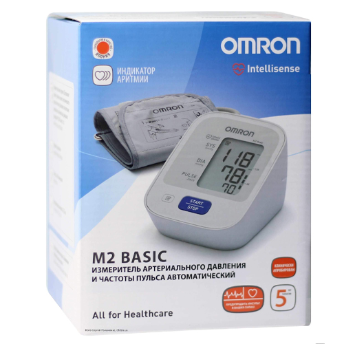 Омрон Тонометр M2 Basic автомат (Omron, Тонометр автомат) фото 0