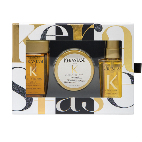 Керастаз Набор Эликсир Ультим (шампунь 80 мл + маска 75 мл + масло 50 мл) (Kerastase, Elixir Ultime) фото 0