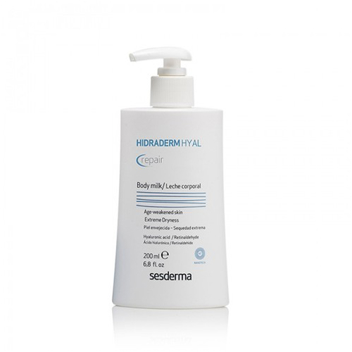 Sesderma Восстанавливающее молочко для тела, 200 мл (Sesderma, Hidraderm Hyal) sesderma молочко для тела с экстрактом овса и маслом сладкого миндаля 400 мл sesderma hidraderm