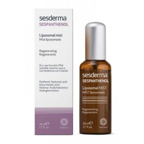 Sesderma Спрей-мист липосомальный восстанавливающий, 50 мл (Sesderma, Sespanthenol) sesderma энергизирующий спрей мист oxyses 30 мл sesderma oxyses