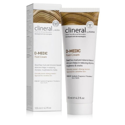 

Ahava Крем для ступней 125 мл (Ahava, Clineral D-Medic), Clineral D-Medic