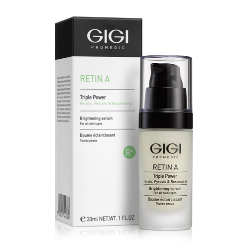 GiGi Осветляющая Сыворотка Triple Power Brightening Serum, 30 мл (GiGi, Retin A)