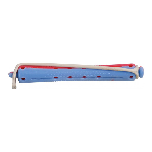 Деваль Про Коклюшки красно-голубые, длинные, диаметр 9 мм, 12 шт (Dewal Pro, Бигуди и коклюшки) фото 0