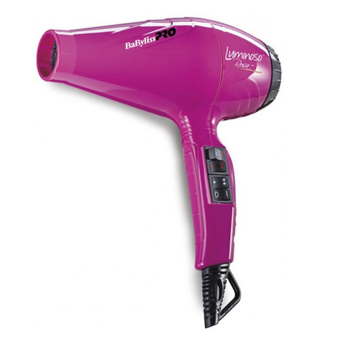 Бэбилисс Фен Luminoso, 2100 Вт, 2 насадки, розовый (Babyliss, Фены) фото 0