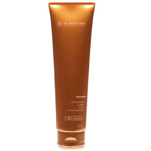 Academie Солнцезащитное молочко для тела SPF 30 Body Sunscreen Milk SPF 30 150 мл (Academie, Bronzecran)