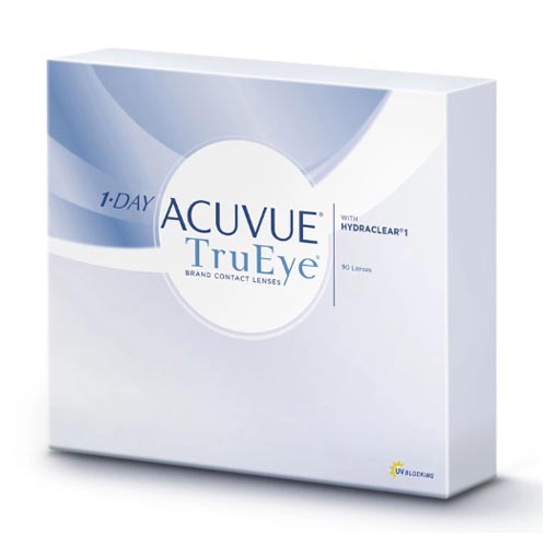 Acuvue Однодневные контактные линзы 1-Day Acuvue TruEye 90 шт (Acuvue, Однодневные линзы)