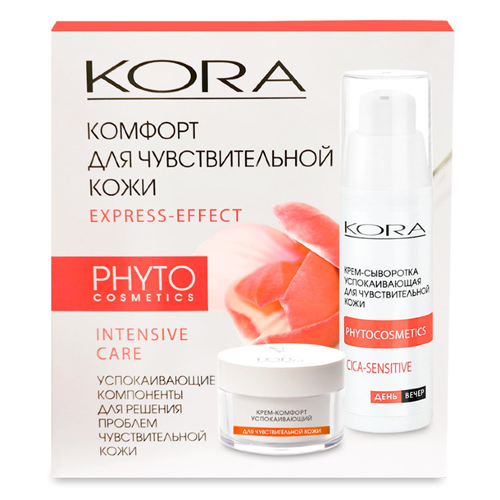  Подарочный набор Комфорт для чувствительной кожи (Кора, Питание и защита) фото 0