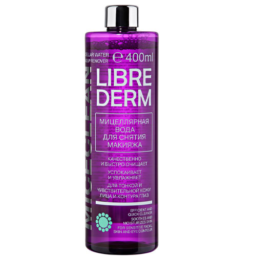 Librederm Мицеллярная вода для снятия макияжа Miceclean, 400 мл (Librederm, Miceclean) мицеллярная вода для снятия макияжа librederm miceclean 200 мл