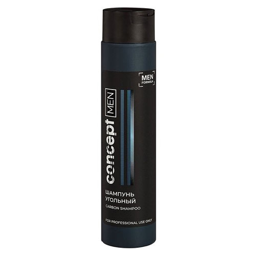 Концепт Шампунь угольный для волос Carbon shampoo 300 мл (Concept, Men) фото 0