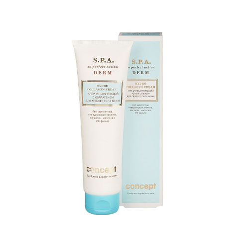 

Concept Крем увлажняющий с коллагеном для любого типа кожи Hydro Collagen Cream 100 мл (Concept, Spa), Spa
