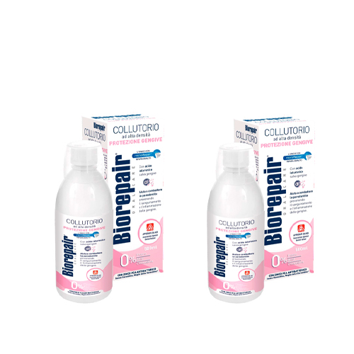 Biorepair Набор Delicate Gums Mouthwash, 2 х 500 мл (Biorepair, Уход за зубами)