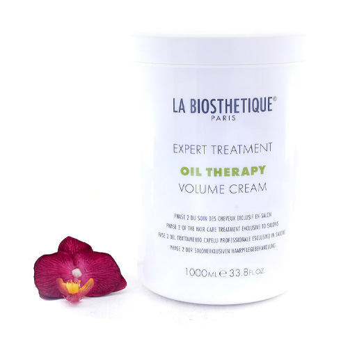 Ля Биостетик Маска для восстановления тонких волос фаза 2 Volume Cream , 1000 мл (La Biosthetique, Oil Therapy) фото 0