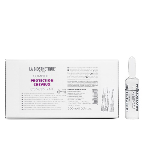 

La Biosthetique Ампульный концентрат с мощным молекулярным комплексом защиты волоса Комплекс 1, 50 х 4 мл (La Biosthetique, Protection Cheveux), Protection Cheveux