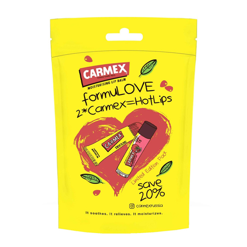 Кармекс Набор бальзамов Классика & Гранат 1 х 2 шт (Carmex, Для губ) фото 0
