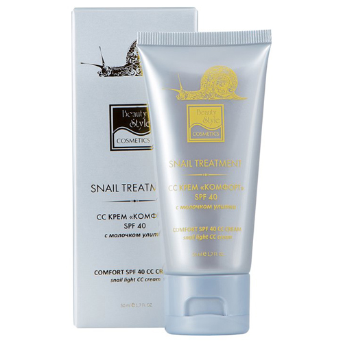 

Beauty Style CC крем SPF40 Комфорт 50мл (Beauty Style, Snail Treatment), Snail Treatment