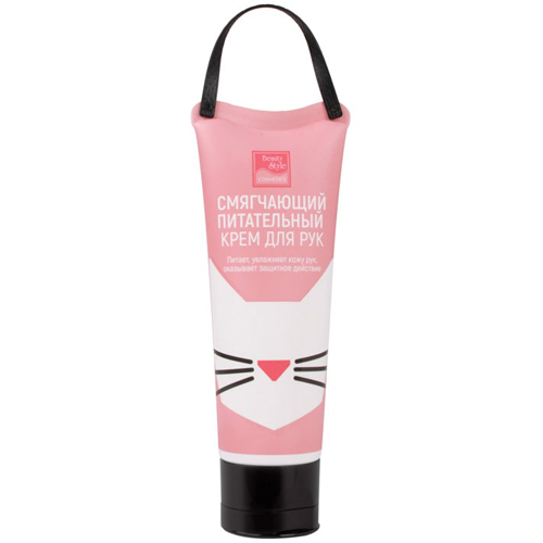 Бьюти Стайл Смягчающий питательный крем для рук Lovely Care 80 гр Кошка (Beauty Style, Уход за руками) фото 0