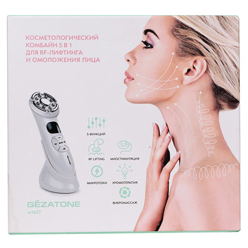 Жезатон Лифтинг массажер для подтяжки и омоложения лица m1607 (Gezatone, Омоложение и лифтинг лица) фото 1