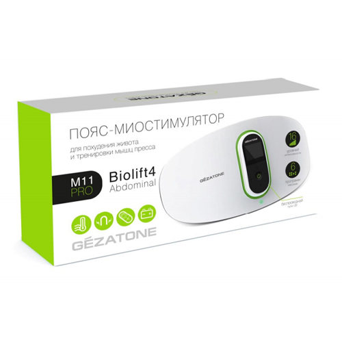 Жезатон Прибор по уходу и массажа за телом Biolift4 Abdominal M11 pro (Gezatone, Миостимуляторы для тела) фото 0
