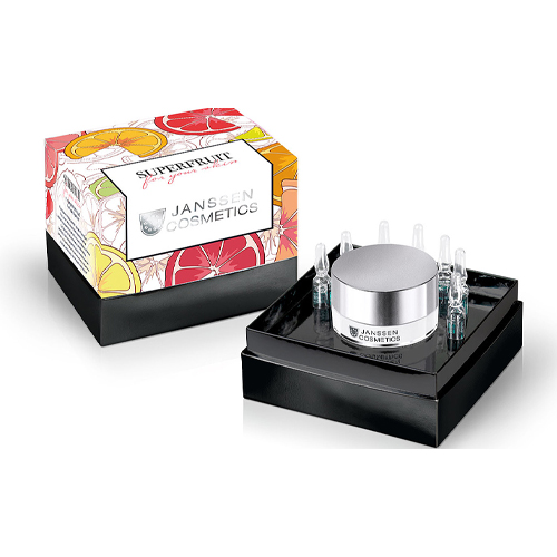 Янсен Косметикс Набор Крем Vitaforce C Cream и Superfruit Fluid 7 х 2 мл (Janssen Cosmetics, Demanding skin) фото 0