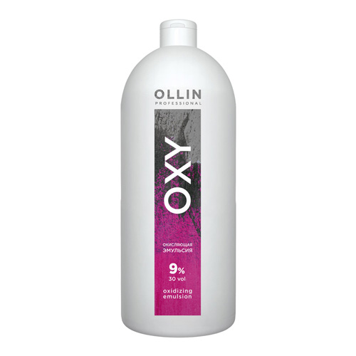 Ollin Professional Окисляющая эмульсия Oxidizing Emulsion 9% 30 vol, 1000 мл (Ollin Professional, Performance) окисляющая эмульсия для краски color oxy oxidizing emulsion 90мл эмульсия 1 5%