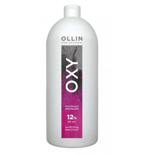 Оллин Професионал Окисляющая эмульсия Oxidizing Emulsion 12% 40 vol, 1000 мл (Ollin Professional, Ollin Color) фото 0